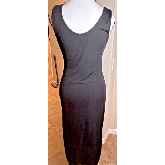 I.N.C. International Concepts Women's Tie Front Midi Dress Black Size Small 4-8 - Picture 5 of 12